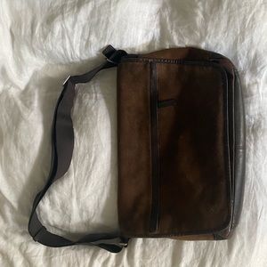 Men’s Coach Leather Laptop bag